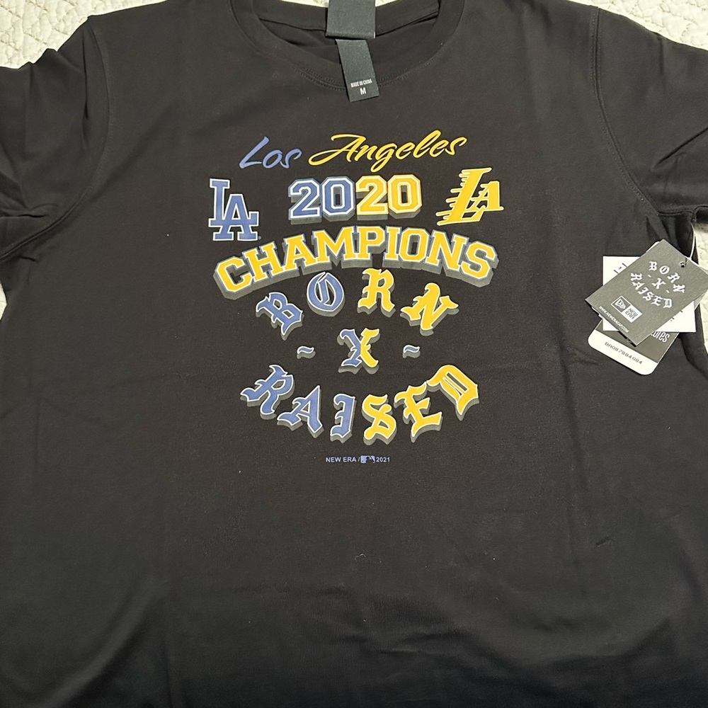 Born x Raised LA Dodgers & LA Lakers 2020 Championship